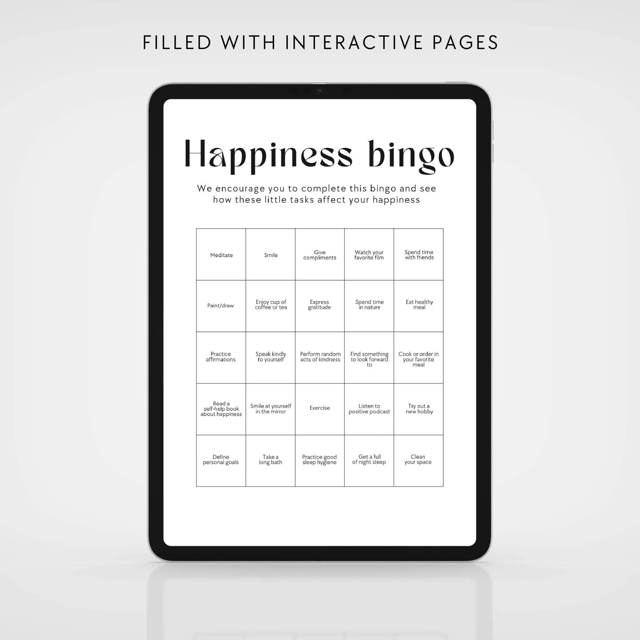 The Happiness Digital Workbook
