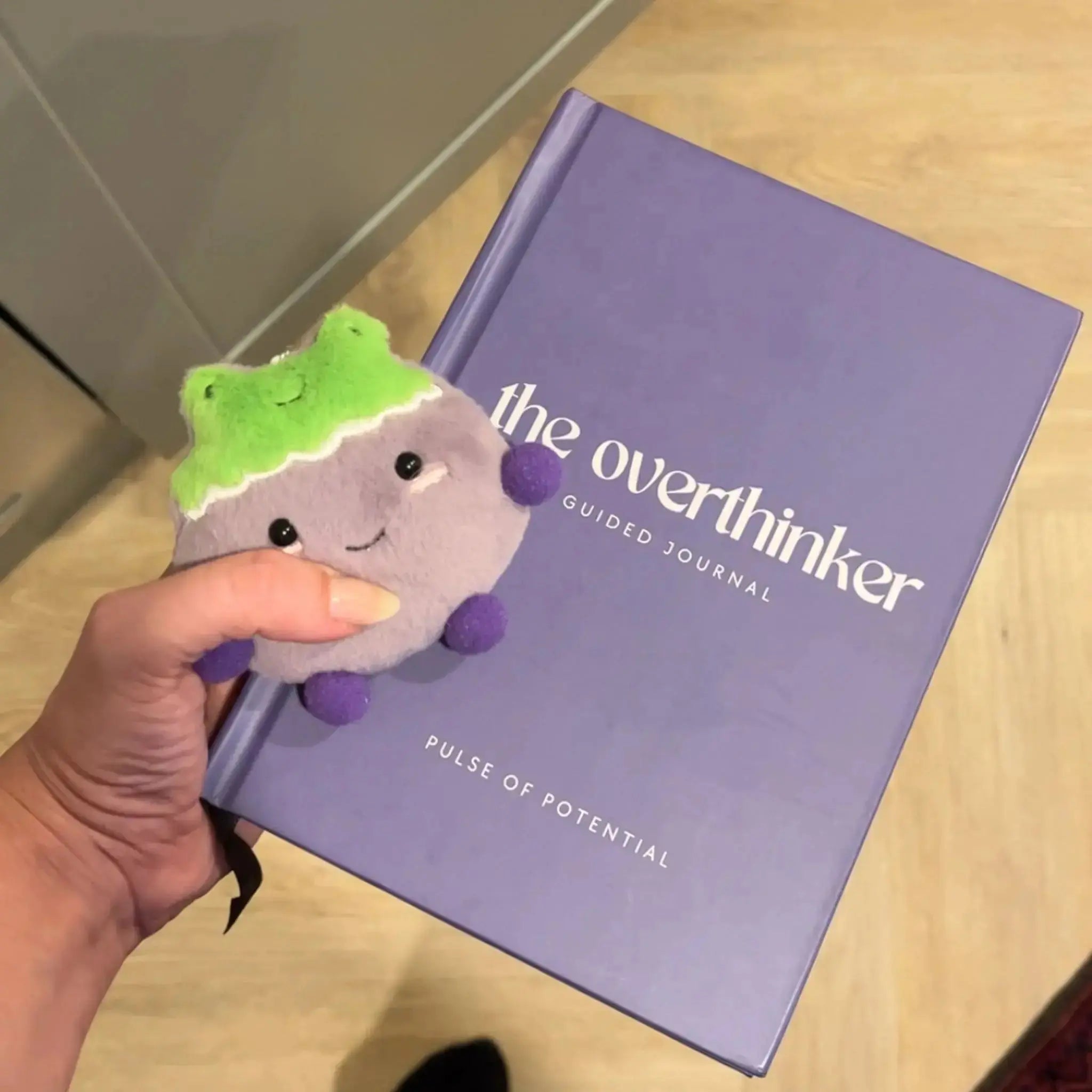 Olly the Overthinker Stress Ball Keychain