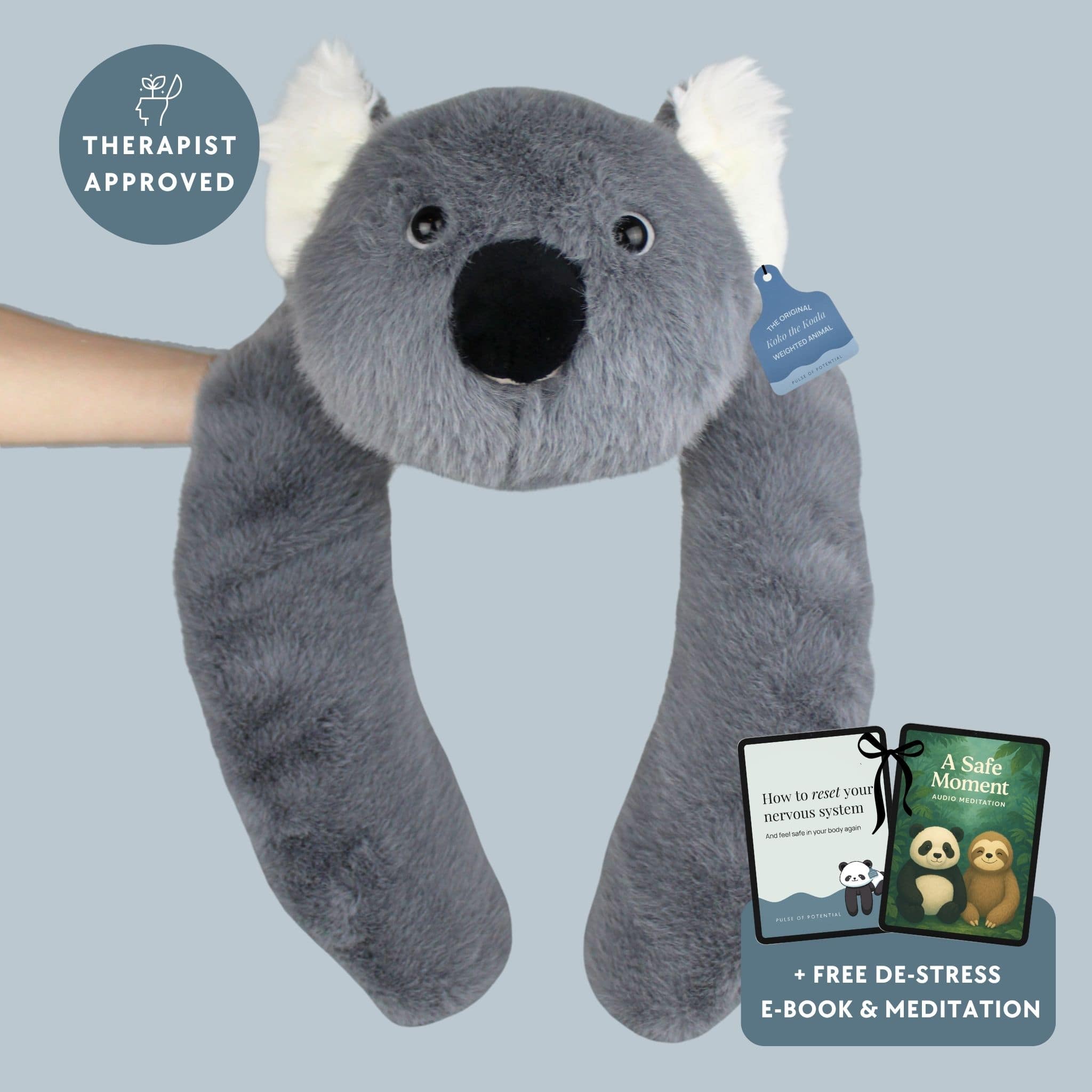 Pookie the Panda Weighted Animal