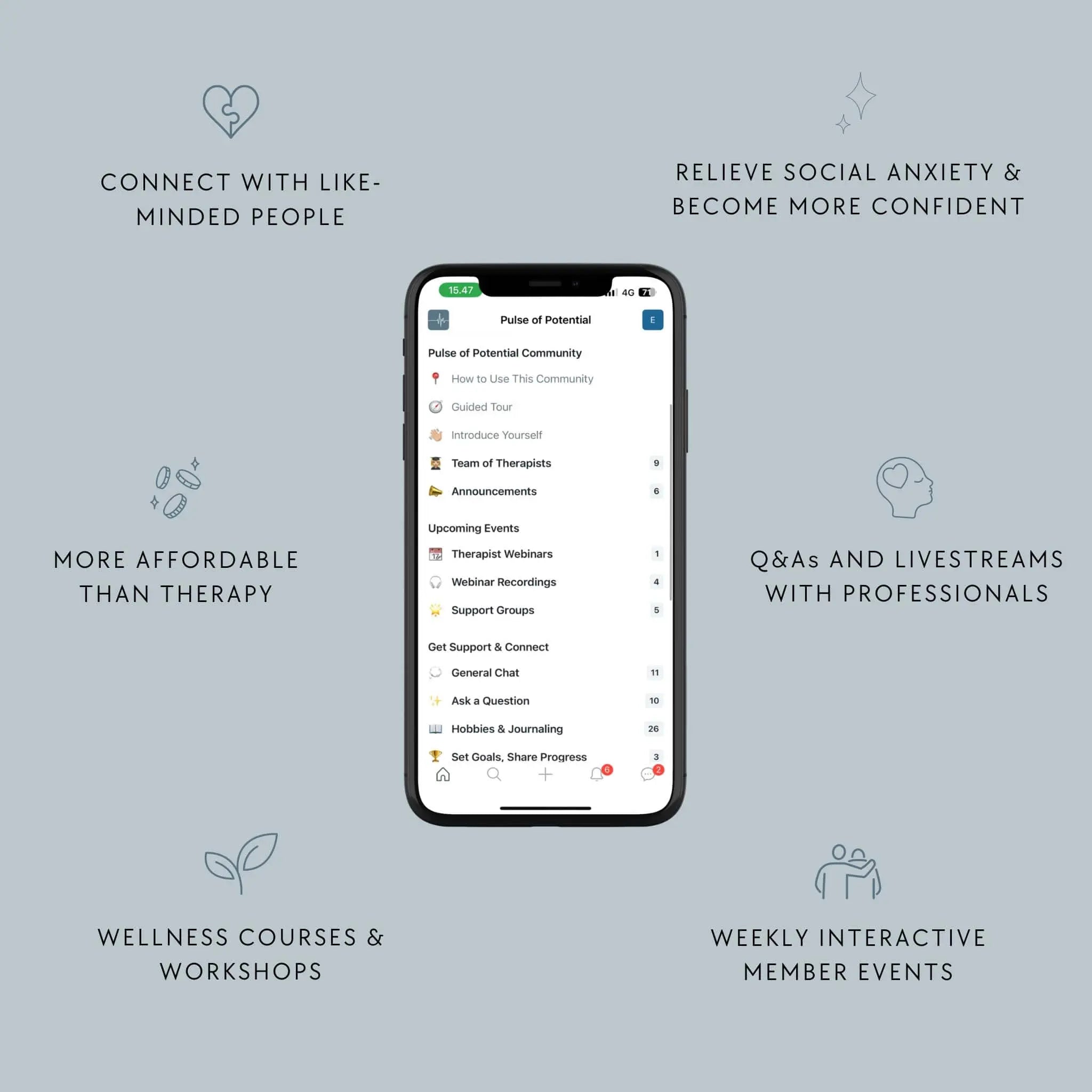 Growth Community & Self-Love Workbook