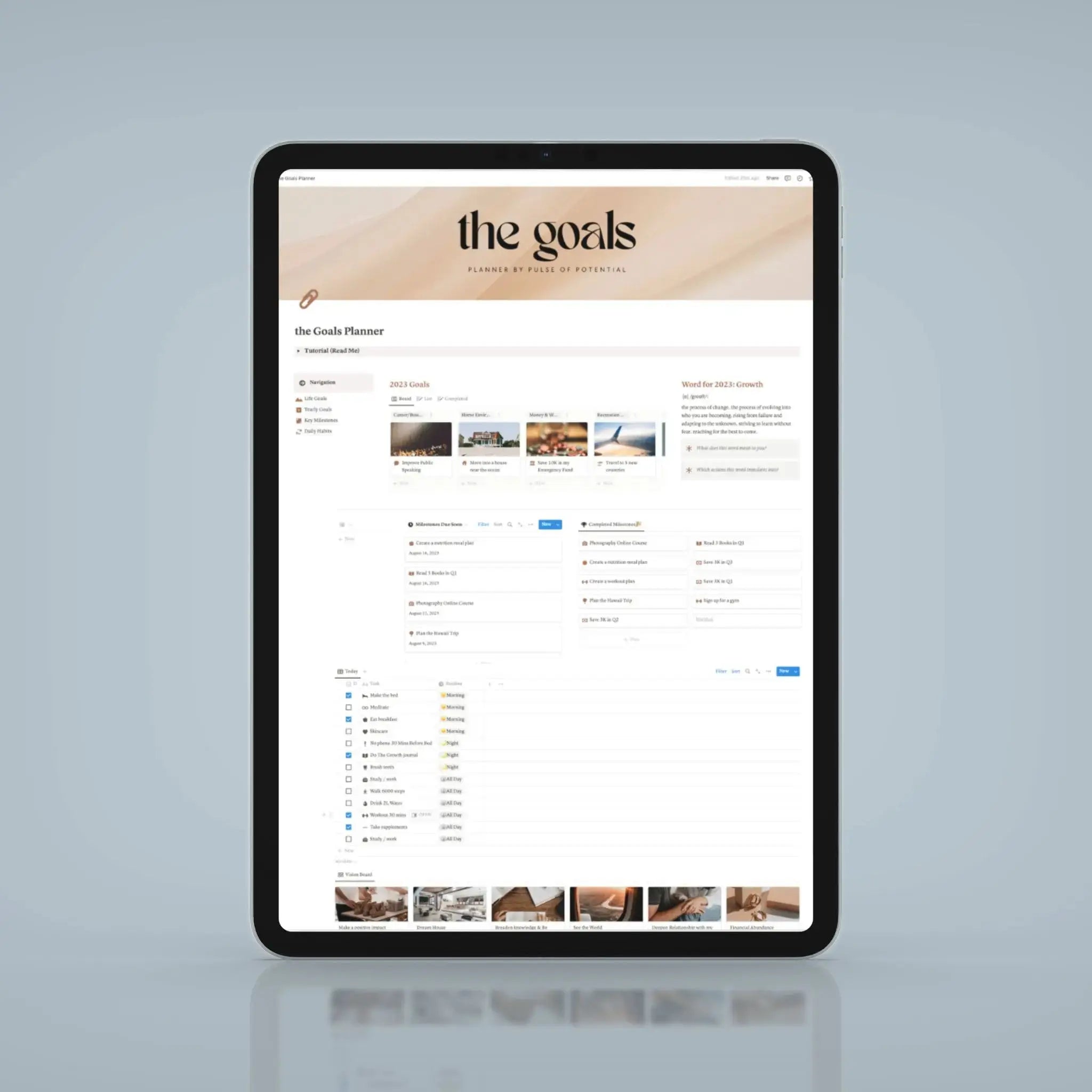 Free Gift: 2025 Goals Planner ($24)